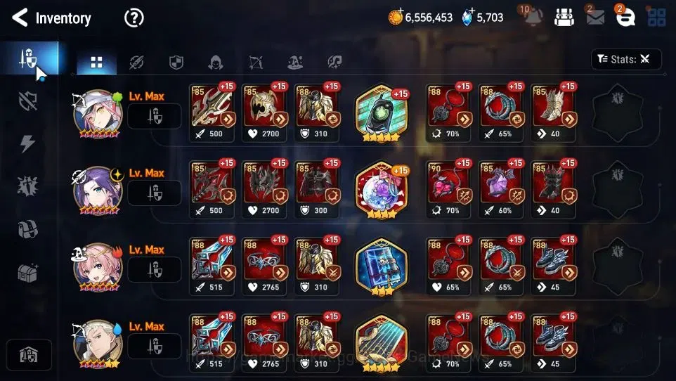 Epic Seven Accounts GLOBAL Unverif|NewEra|9 ML(BArunka,LOTScales,DB Se image 10