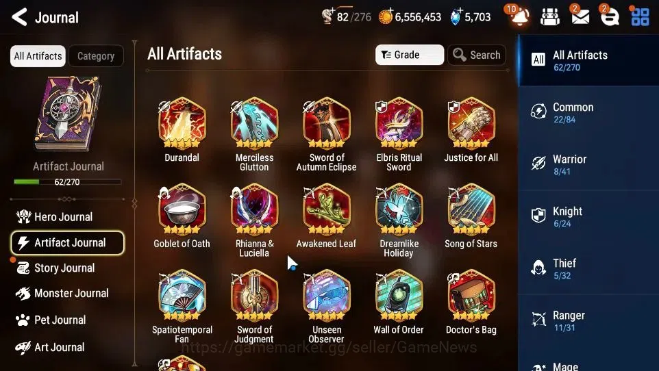 Epic Seven Accounts GLOBAL Unverif|NewEra|9 ML(BArunka,LOTScales,DB Se image 8