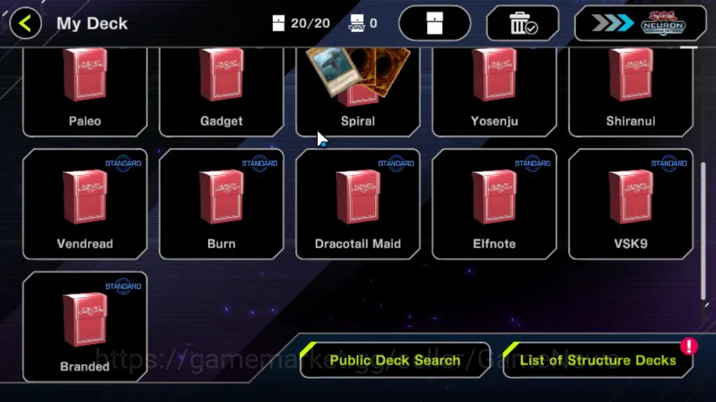 Yu-Gi-Oh! Master Duel Accounts Android|Lv 21|20 Deck|Branded,Dracotail,VSK9,Elfno image 13