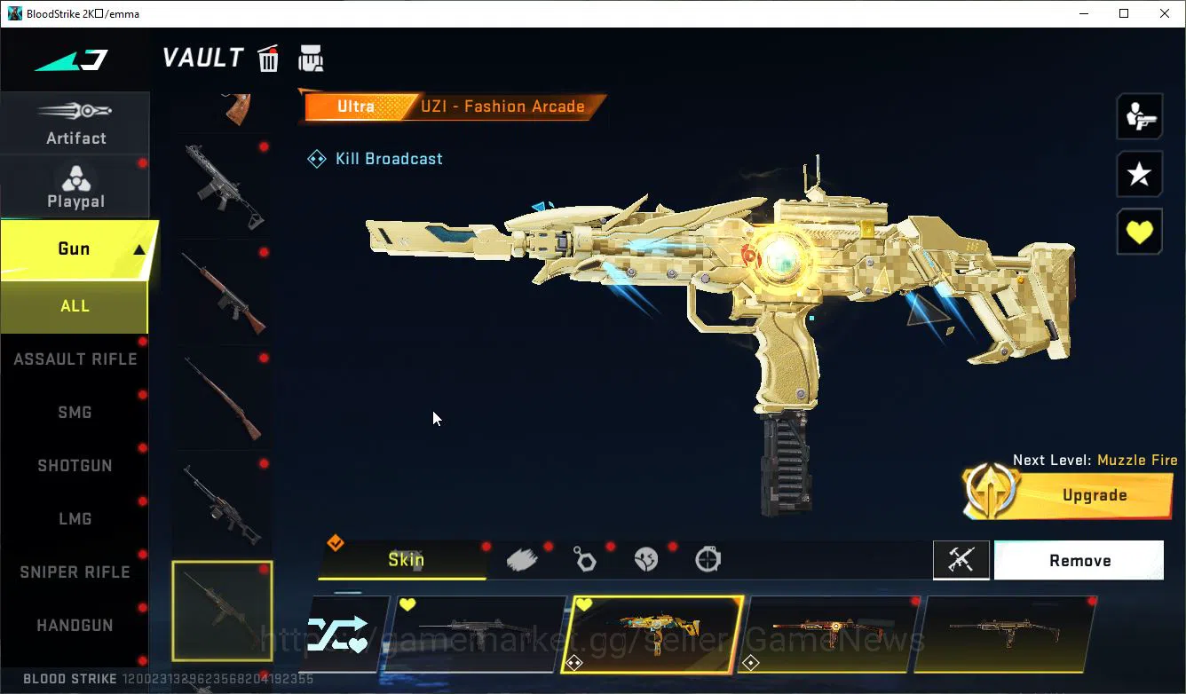 Blood Strike Accounts ASIA|1 MELE AXE-Crystal+Collab 7DS[AK47,QBZ95],AOT image 12