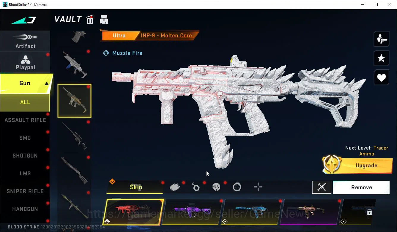 Blood Strike Accounts ASIA|1 MELE AXE-Crystal+Collab 7DS[AK47,QBZ95],AOT image 20