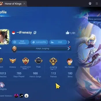 Honor of Kings Accounts Rare Skin Global|113H 180S|SaintSeiya:Dharma|2