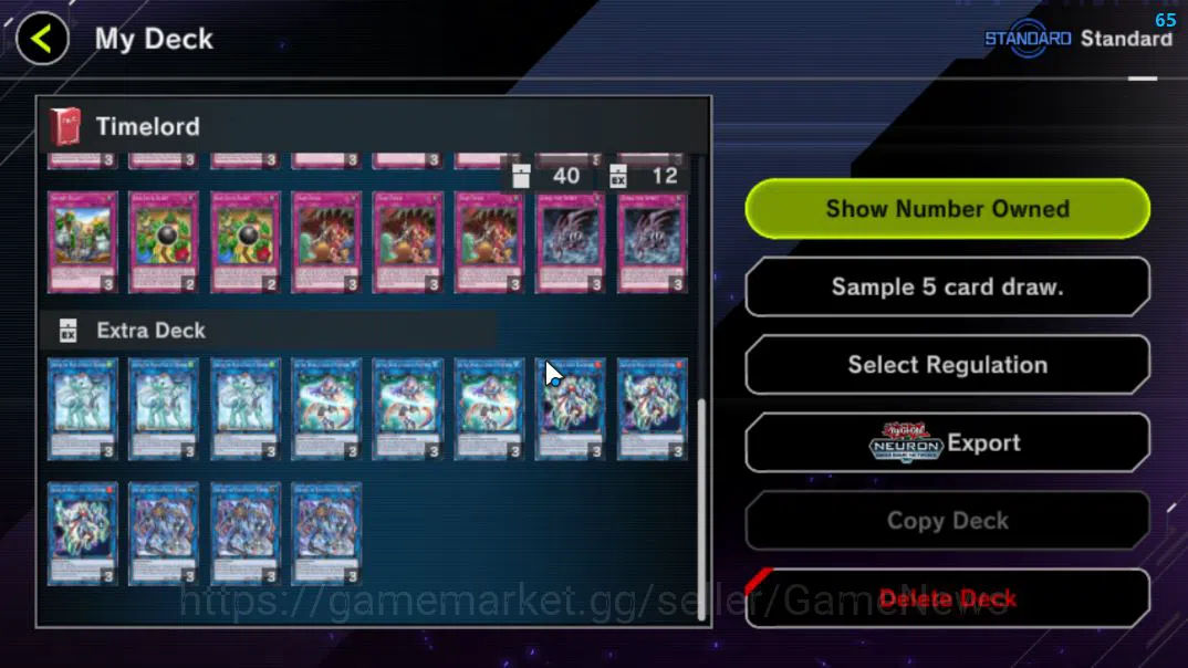 Yu-Gi-Oh! Master Duel Accounts Lv 18 | 20 Deck | RadiantTyphoon,VSK9,Dracotail,Yu image 13