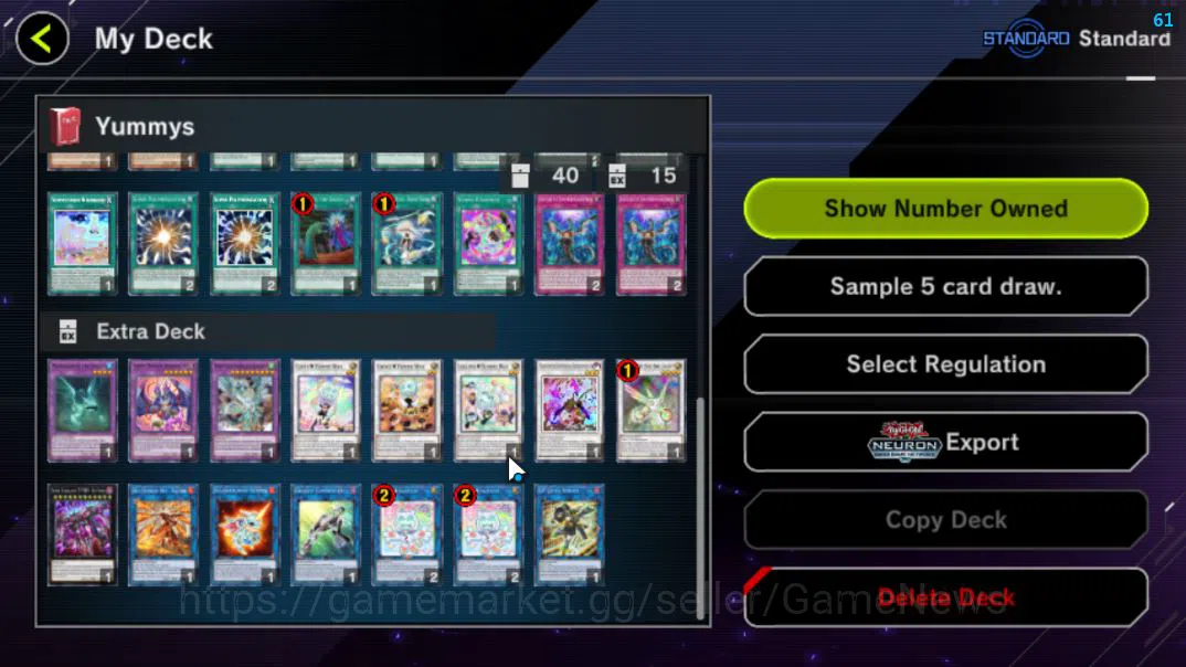 Yu-Gi-Oh! Master Duel Accounts Lv 18 | 20 Deck | RadiantTyphoon,VSK9,Dracotail,Yu image 9
