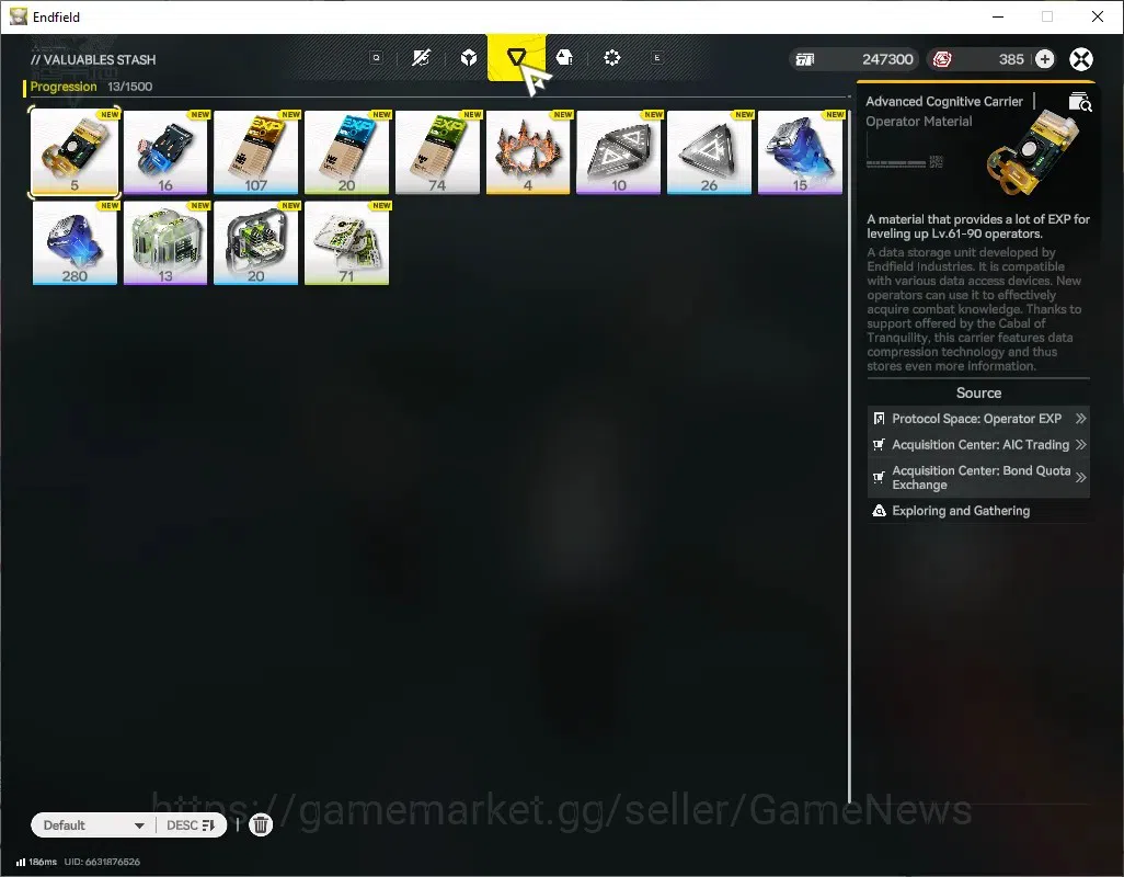Arknights: Endfield Accounts NA/EU Starter Account | Rossi + Signature | Lv.2 | image 5