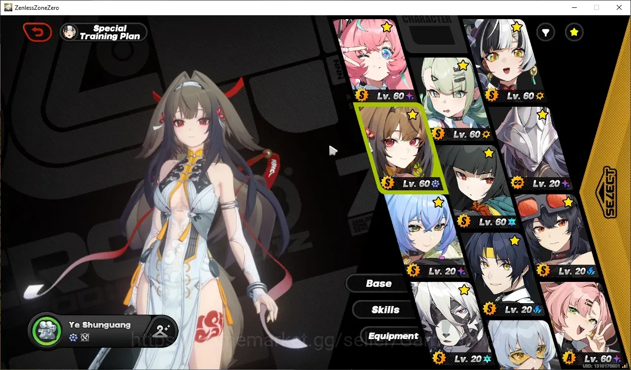 Zenless Zone Zero Accounts Starter Asia|IK 54|8 Limited| (Ye Shunguang,Lucia,Pyrois M4)+Sign 1