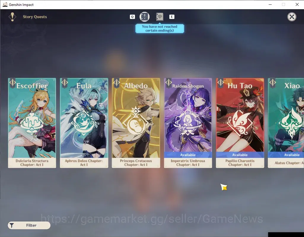 Genshin Impact Accounts ASIA|AR 55|5 Limited + 2 (5* Weapon)|Mavuika PremT image 16