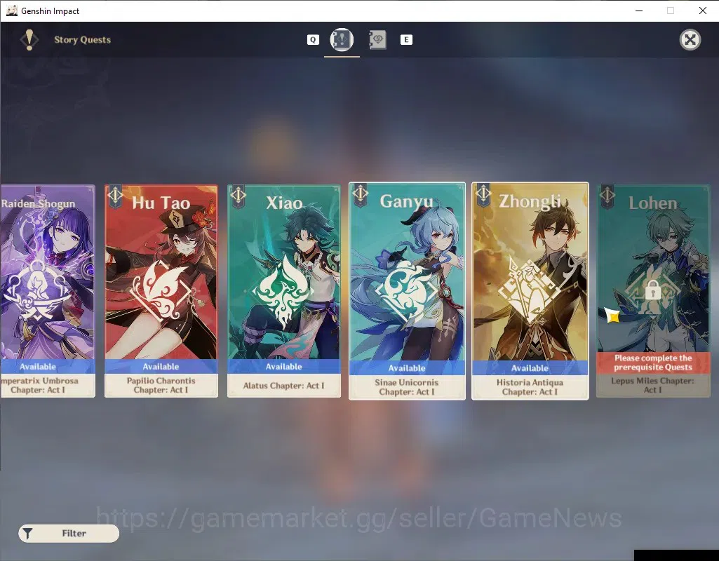 Genshin Impact Accounts ASIA|AR 55|5 Limited + 2 (5* Weapon)|Mavuika PremT image 17