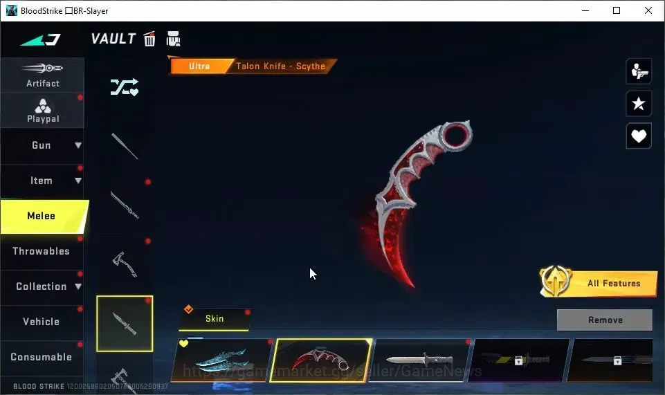 Blood Strike Accounts ASIA|8 ETERNAL[NOVA,Galil Lv2,Uzi Lv3,AUG Lv3,M700 image 14