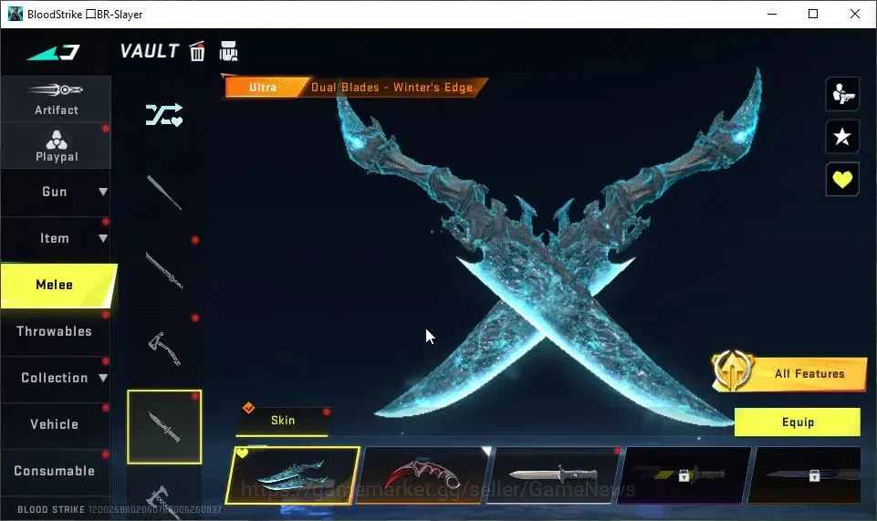 Blood Strike Accounts ASIA|8 ETERNAL[NOVA,Galil Lv2,Uzi Lv3,AUG Lv3,M700 image 15