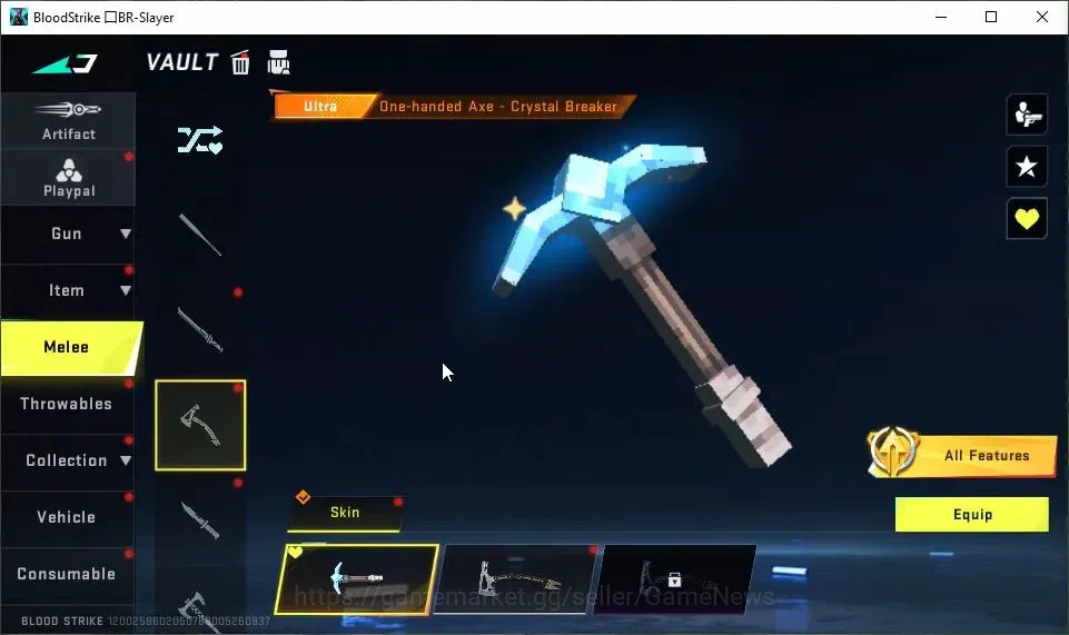 Blood Strike Accounts ASIA|8 ETERNAL[NOVA,Galil Lv2,Uzi Lv3,AUG Lv3,M700 image 16