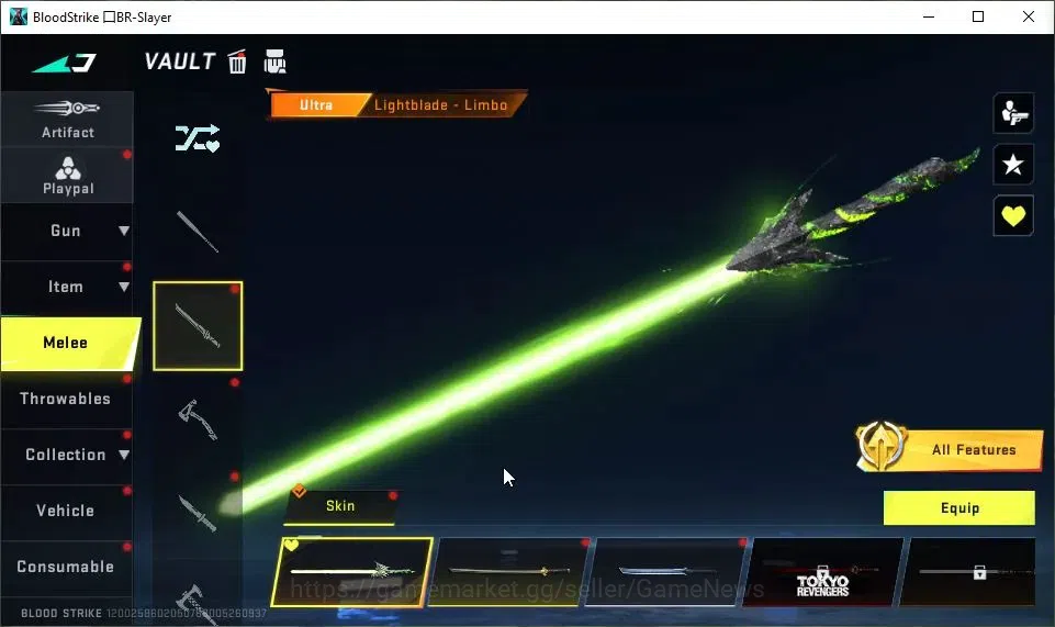 Blood Strike Accounts ASIA|8 ETERNAL[NOVA,Galil Lv2,Uzi Lv3,AUG Lv3,M700 image 17
