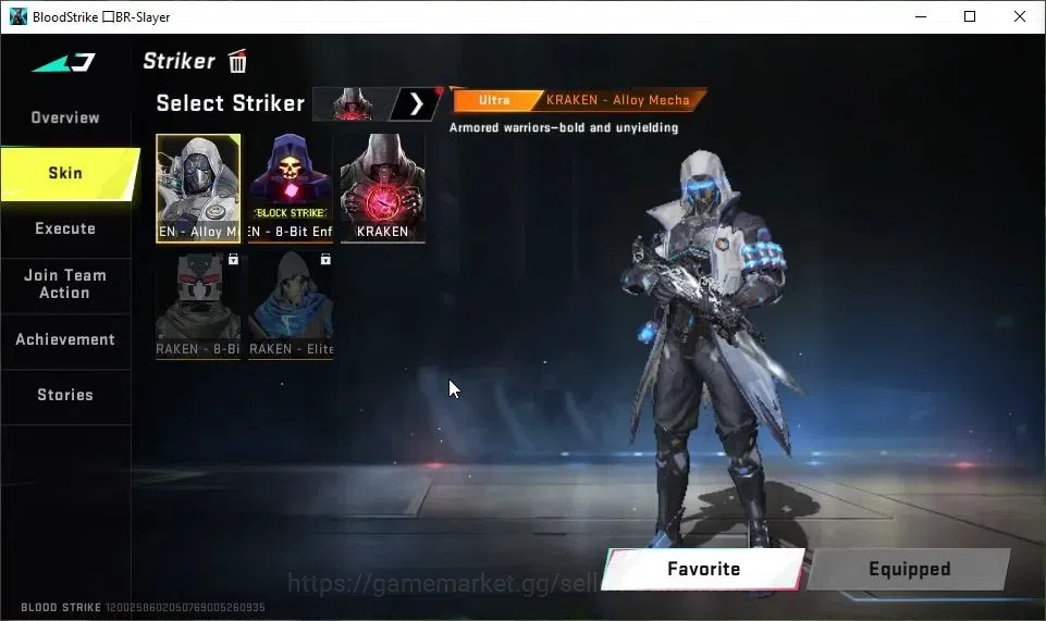 Blood Strike Accounts ASIA|8 ETERNAL[NOVA,Galil Lv2,Uzi Lv3,AUG Lv3,M700 image 7