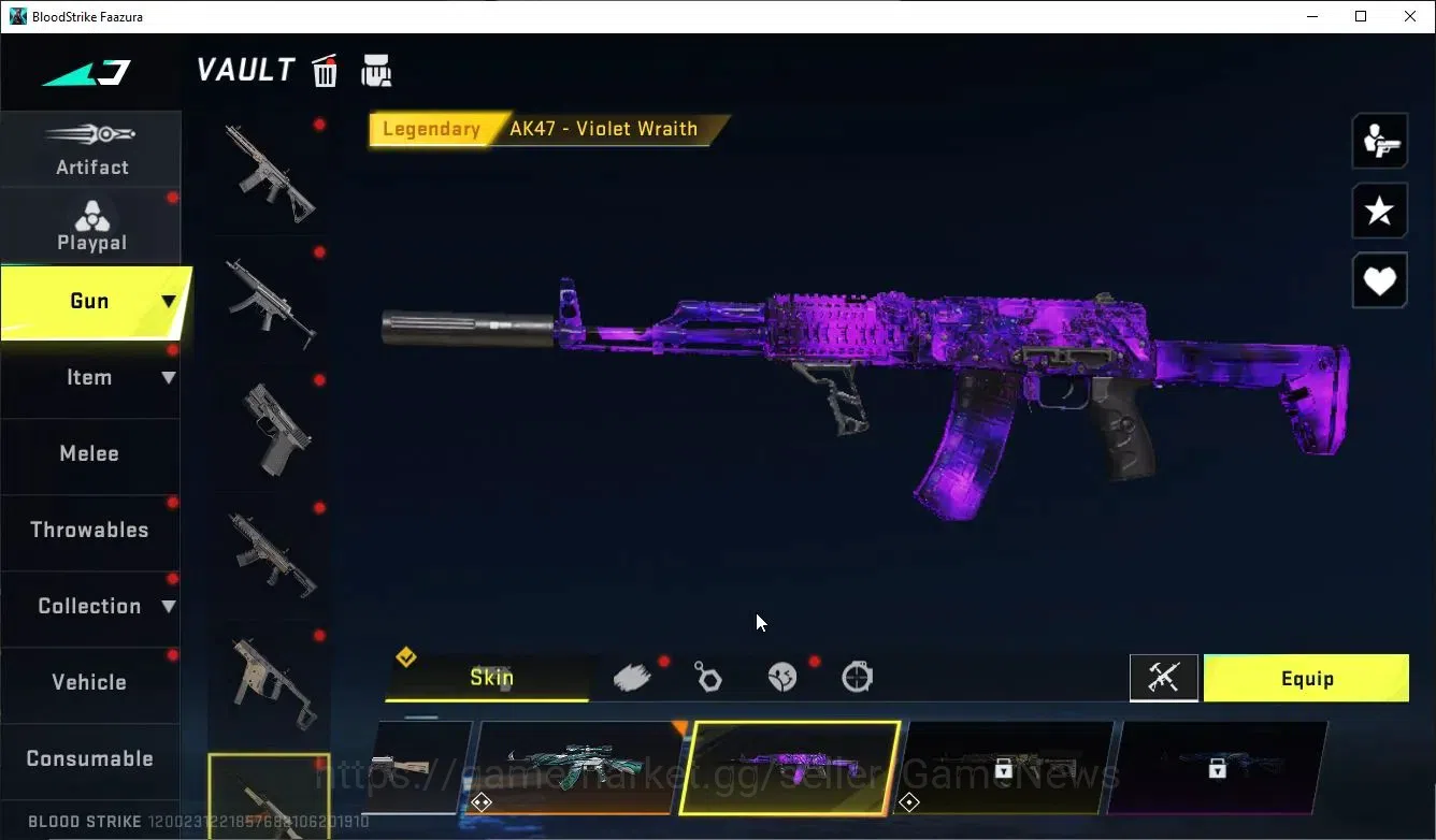 Blood Strike Accounts ASIA|ETERNAL M1887-NetherFlame+2 ULTRA[Ethan,AK47- image 10