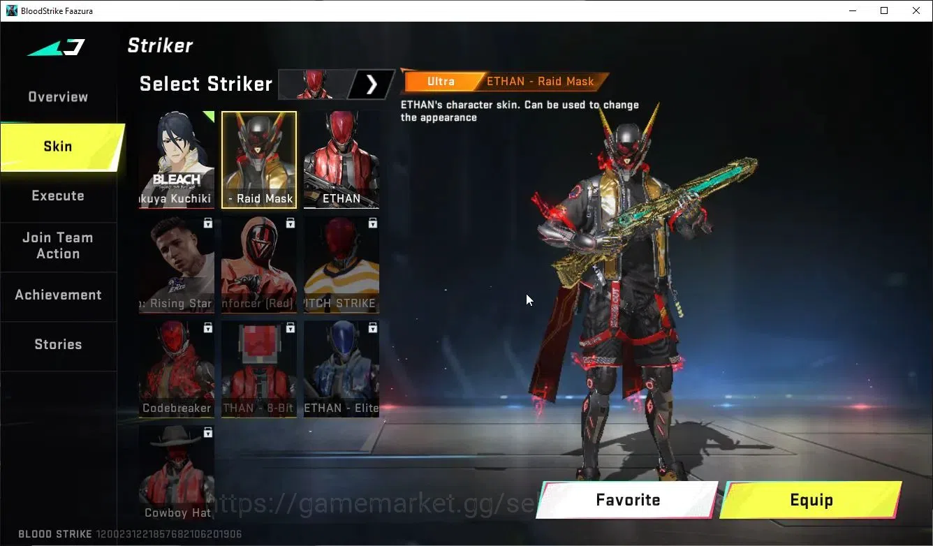 Blood Strike Accounts ASIA|ETERNAL M1887-NetherFlame+2 ULTRA[Ethan,AK47- image 4