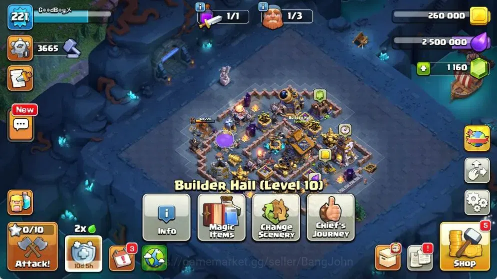 Clash of Clans Accounts Global |TH 18-BH 10|LVL 221| AQ 65 ,MP 41 ,GW 38 , image 20