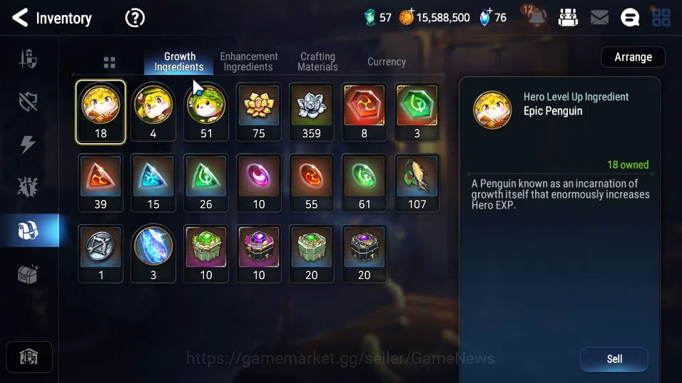 Epic Seven Accounts GLOBAL UNVERIF|New Era|8 ML(Salome,DD Ray,SP Polit image 4