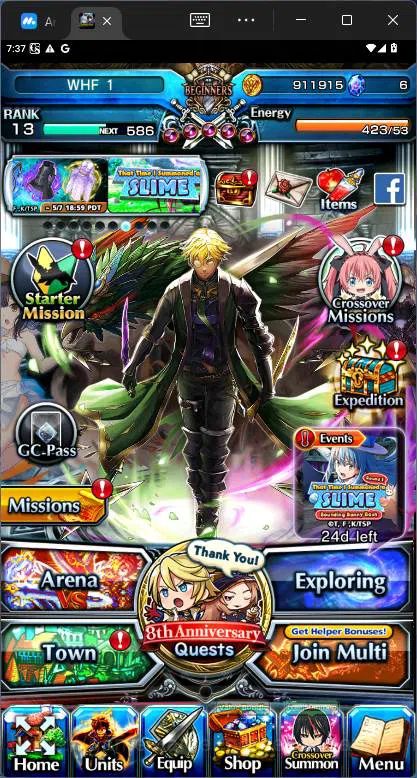 GLOBAL|6 Ascend|Rank 13|,WH Fen, Chloe, Summer Miyu, Saber Alter, HM Miranda, Miyu etc|Check SS|GS198B Grand Summoners Others GLOBAL|6 Ascend|Rank 13|,WH Fen, Chloe, Summer Miy image 1