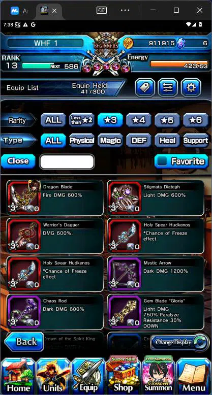 Grand Summoners Accounts Others GLOBAL|6 Ascend|Rank 13|,WH Fen, Chloe, Summer Miyu, Saber Alter, HM Miranda, Miyu etc|Check 8