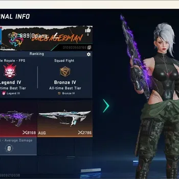 Blood Strike Accounts Others ASIA | 1 Eternal Gun: QBZ95-Whisper Lv.3|1 OPM Gun|1 OPM Striker|1 AOT Striker|2 Ultra Guns|1