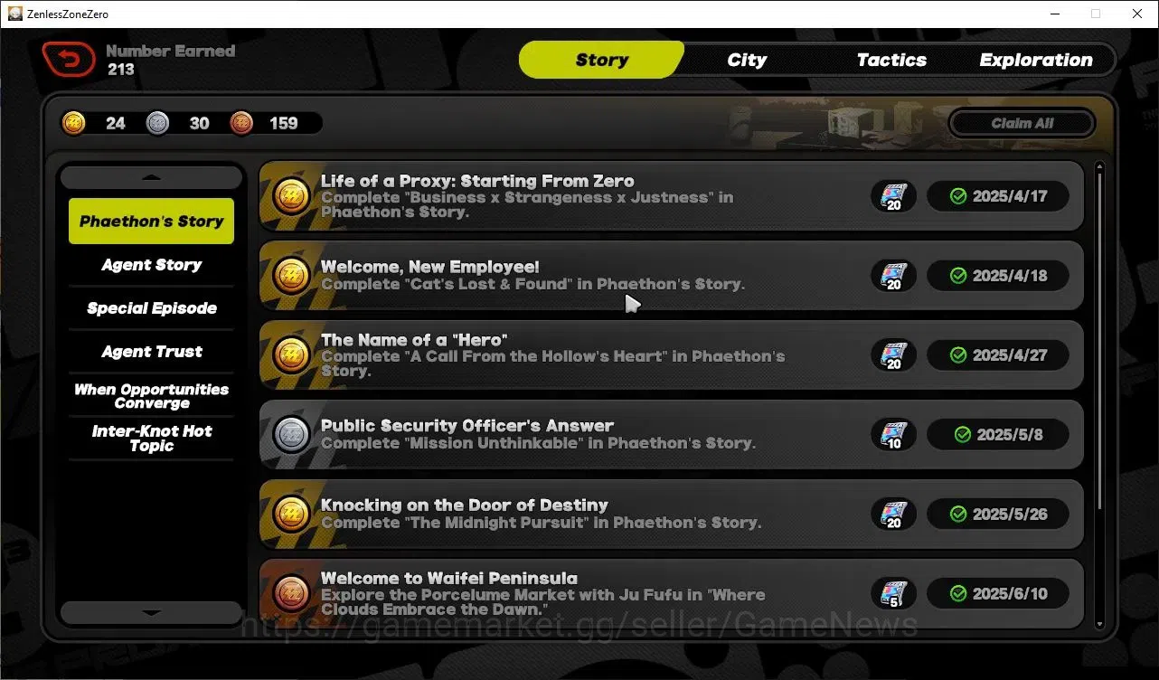 Zenless Zone Zero Accounts ASIA|IK 56|2K Polyc|8 Limit,3 Void Hunter[(Miyabi, image 16