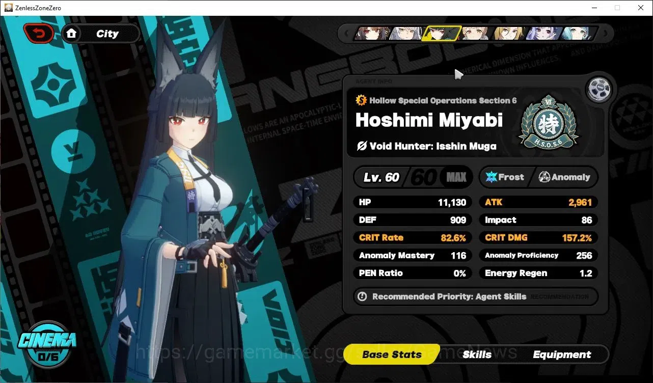 Zenless Zone Zero Accounts ASIA|IK 56|2K Polyc|8 Limit,3 Void Hunter[(Miyabi, image 20
