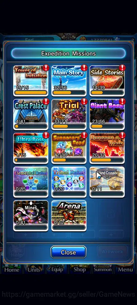 Grand Summoners Accounts Mid-Game Global|Rank 95|15 Ascend|ChloeTW,Pinnacle IsliidTW,DL RimuruTW,Oikatzo,Pencilgon,SS 18