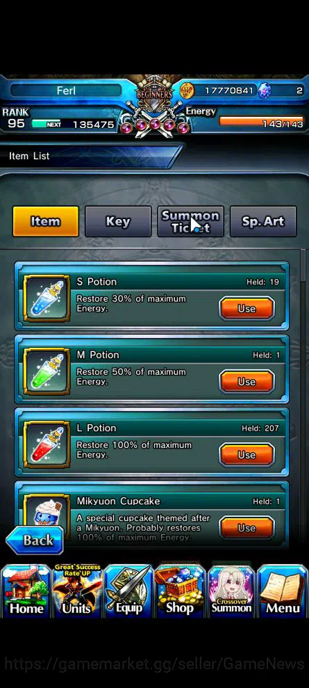 Grand Summoners Accounts Mid-Game Global|Rank 95|15 Ascend|ChloeTW,Pinnacle IsliidTW,DL RimuruTW,Oikatzo,Pencilgon,SS 2
