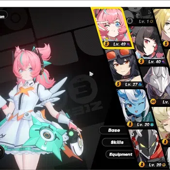 Zenless Zone Zero Accounts Starter Asia|IK 40|S1 CH3|4 Limited (Pyrois,Hugo Vlad)+Sign Aria,Nangong Yu +1 STD Char (Grace