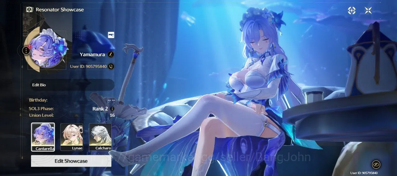 SEA | UL 16 | 2 Limit | Cantarella, Lynae | Starter | RA118B | Wuthering Waves Others SEA | UL 16 | 2 Limit | Cantarella, Lynae | Starte image 1