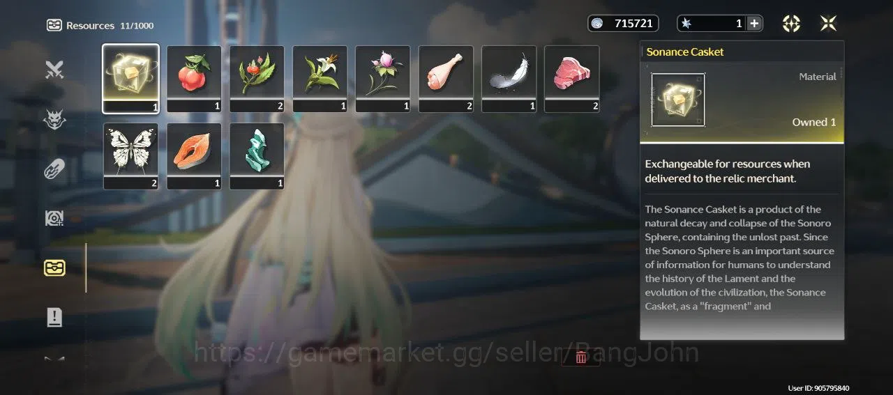 Wuthering Waves Accounts Others SEA | UL 16 | 2 Limit | Cantarella, Lynae | Starter | RA118B | 14