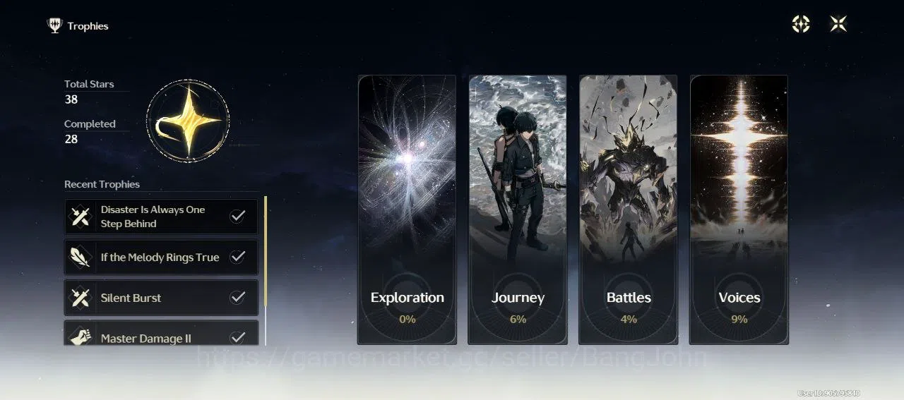 Wuthering Waves Accounts Others SEA | UL 16 | 2 Limit | Cantarella, Lynae | Starter | RA118B | 4