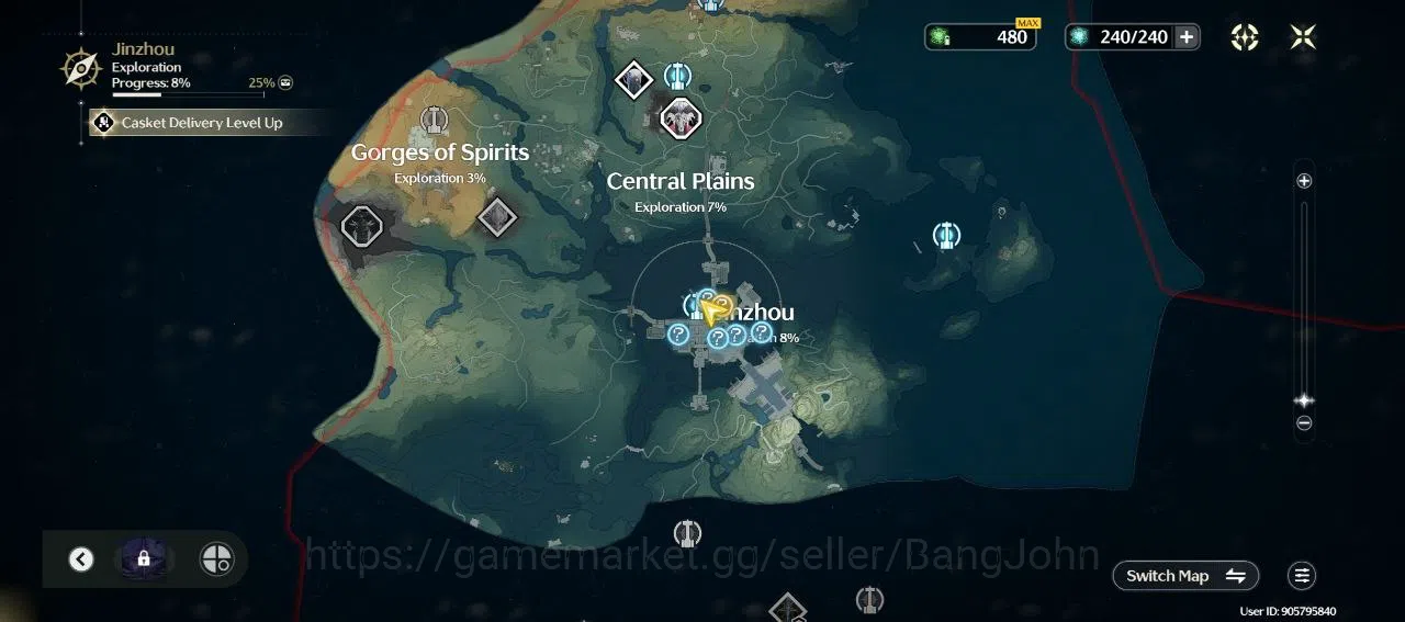Wuthering Waves Accounts Others SEA | UL 16 | 2 Limit | Cantarella, Lynae | Starter | RA118B | 8