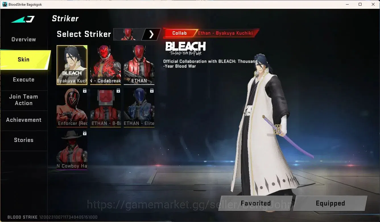 Blood Strike Accounts ASIA|COLLAB,AK47,KAG-6,ETHAN|MORE DETAIL CEK SS BS image 2