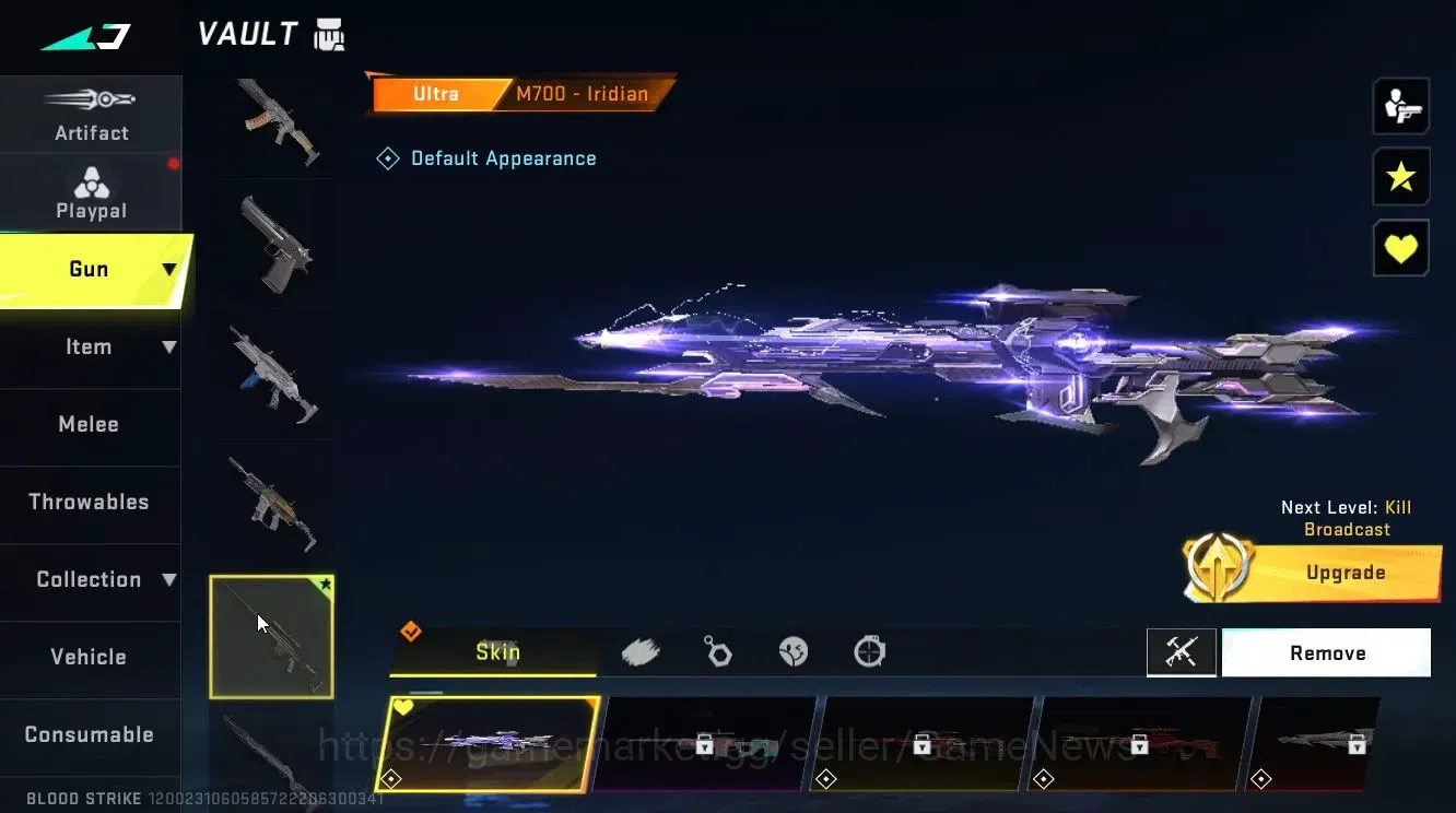 Blood Strike Accounts ASIA|ULTRA M700-Iridian | Legendary M4A1-Venom | C image 6