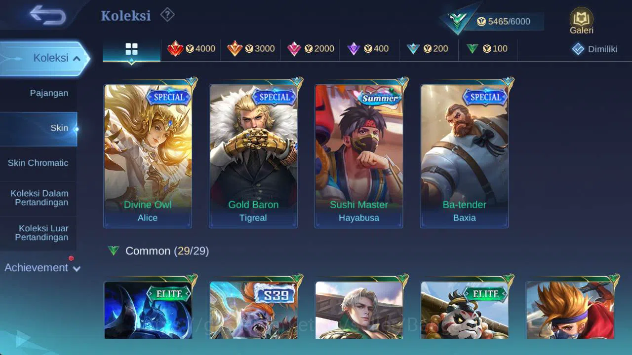 Mobile Legends: Bang Bang Accounts hero 56, skin 38| Eudora covenant, fanny pace, sum image 4