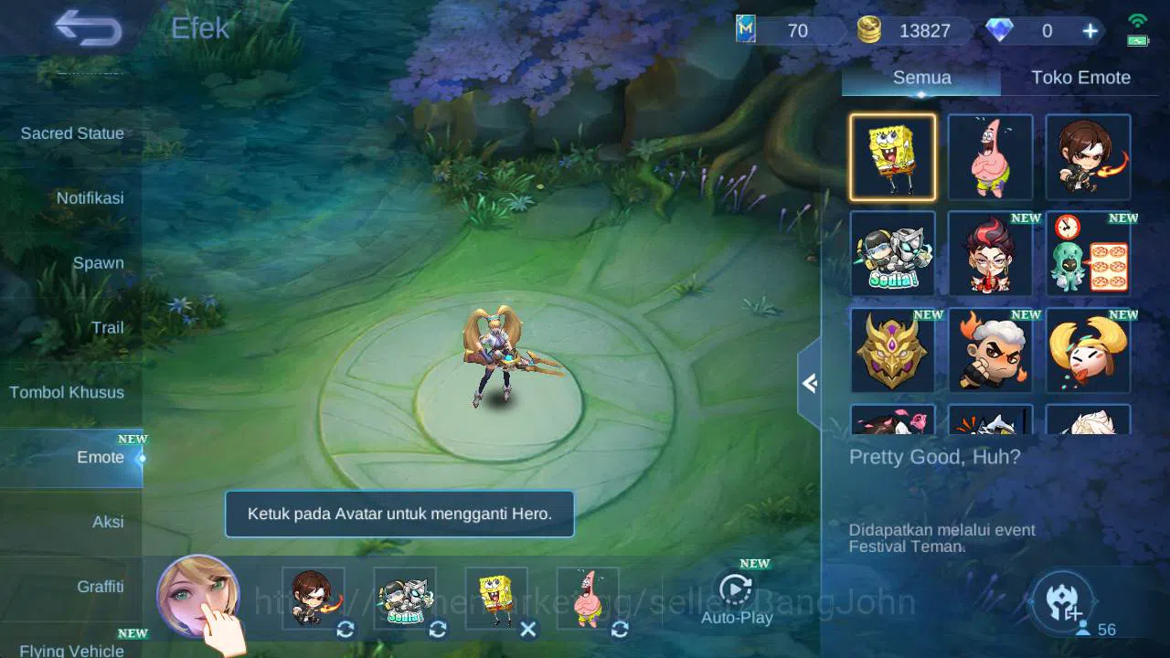 Mobile Legends: Bang Bang Accounts hero 56, skin 38| Eudora covenant, fanny pace, sum image 9