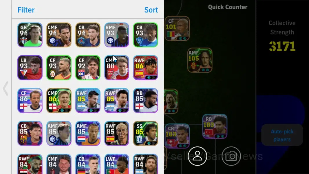 eFootball Accounts Android|BigTime Pedri,Epic Francesco Tooti,Steven  image 3