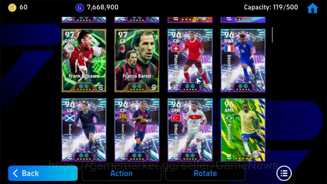 eFootball Accounts Android|BigTime Pedri,Epic Francesco Tooti,Steven  image 6