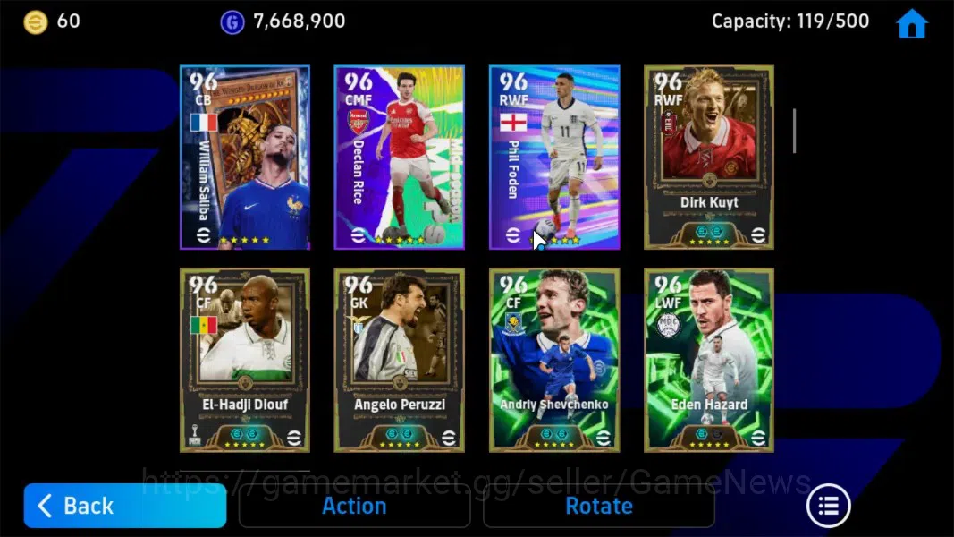 eFootball Accounts Android|BigTime Pedri,Epic Francesco Tooti,Steven  image 7