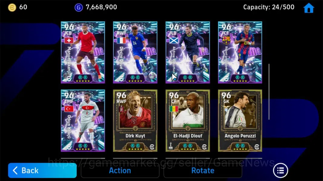 eFootball Accounts Android|BigTime Pedri,Epic Francesco Tooti,Steven  image 9