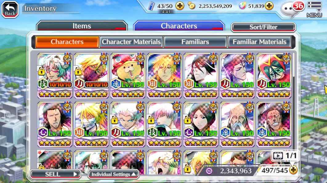Bleach: Brave Souls Accounts [GLOBAL]51K Orb|Ichigo 10th Aniv,9th Aniv[Kenpachi image 7