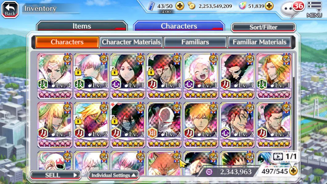 Bleach: Brave Souls Accounts [GLOBAL]51K Orb|Ichigo 10th Aniv,9th Aniv[Kenpachi image 9
