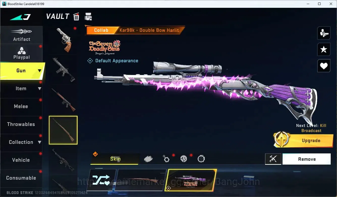 Blood Strike Accounts ASIA | Limited Butterfly Knife | Eternal M1887 | 4 image 10