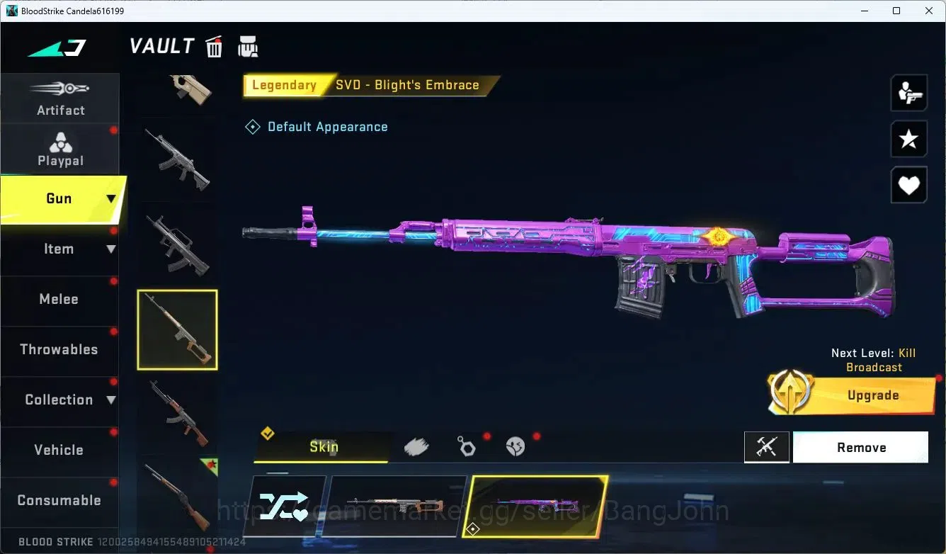 Blood Strike Accounts ASIA | Limited Butterfly Knife | Eternal M1887 | 4 image 11