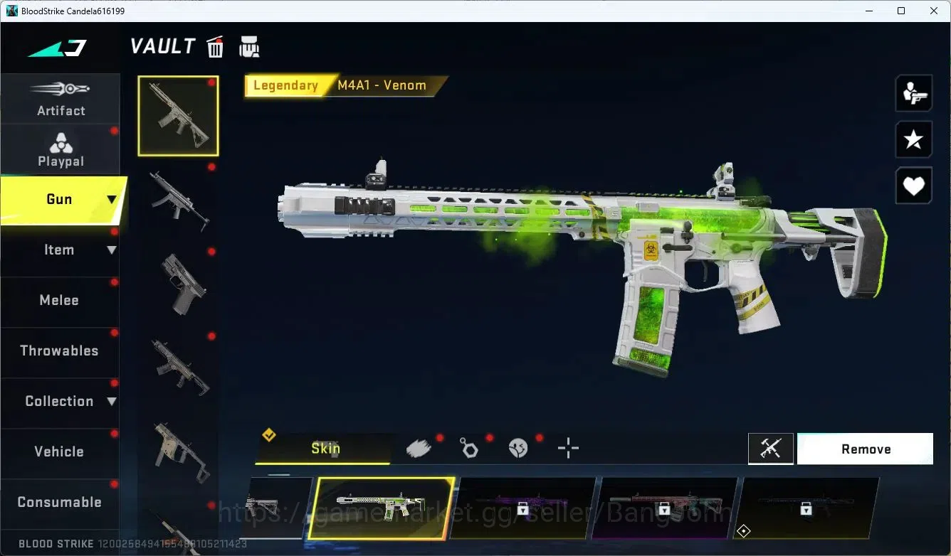 Blood Strike Accounts ASIA | Limited Butterfly Knife | Eternal M1887 | 4 image 3