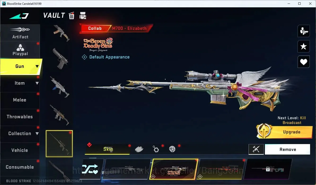 Blood Strike Accounts ASIA | Limited Butterfly Knife | Eternal M1887 | 4 image 6