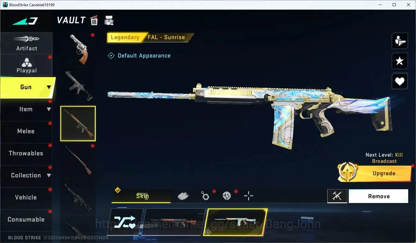 Blood Strike Accounts ASIA | Limited Butterfly Knife | Eternal M1887 | 4 image 9