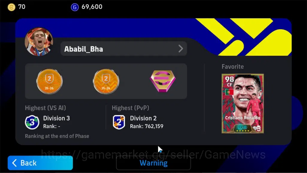 eFootball Accounts Legends & Iconic Players Android|Premium Pack Portugal'26|Epic Steven Gerrard,Cristiano Ronaldo,G 12
