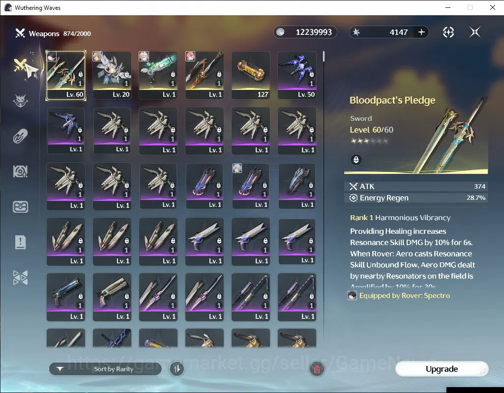 Wuthering Waves Accounts SEA|UL 46|4,1k Astrite|4 Limited|[Phoebe,Lynae,Cha image 15